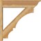 Ekena Millwork Balboa Traditional Rough Sawn Outlooker, Western Red Cedar, 8"W x 34"D x 34"H OUT08X34X34BOA01RWR - alternate 4